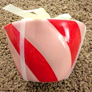 Rae Dunn striped pink & red peppermint candy cane measuring cups, NEW